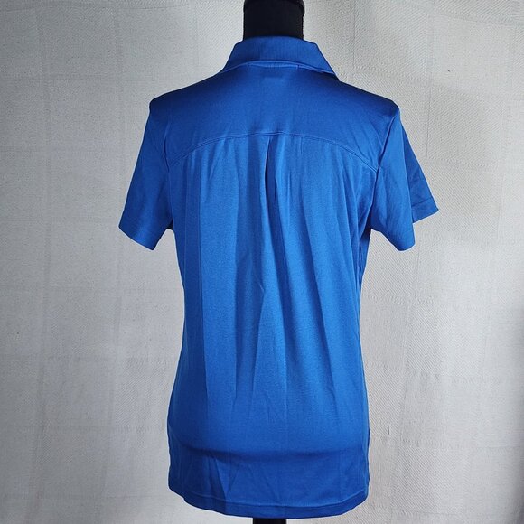 Devon and Jones French Blue Crownlux Performance Style DG20W Polo Work Top Sz M - Picture 11 of 16